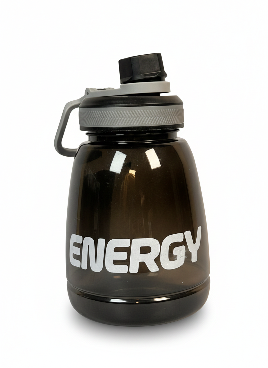 Energy Large Capacity Water Bottle – Leakproof Gym & Travel Bottle