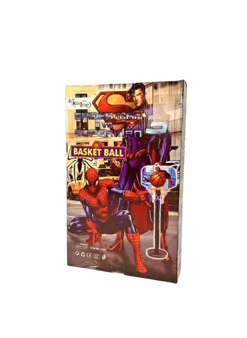 Superhero Mini Basketball Set for Kids – Indoor Fun Sports Game (3+ Years)