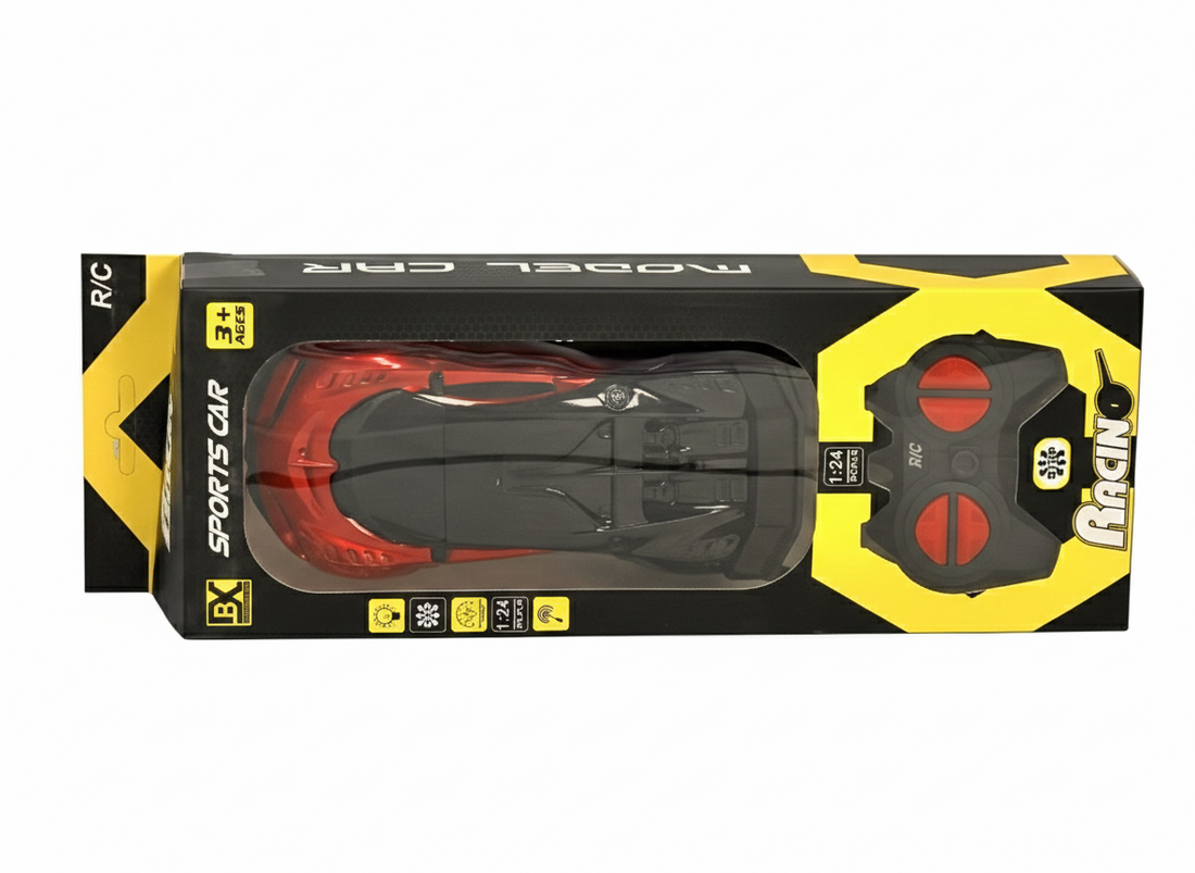 RC Sports Model Car – 1:24 Scale Remote Control Racing Car for Kids