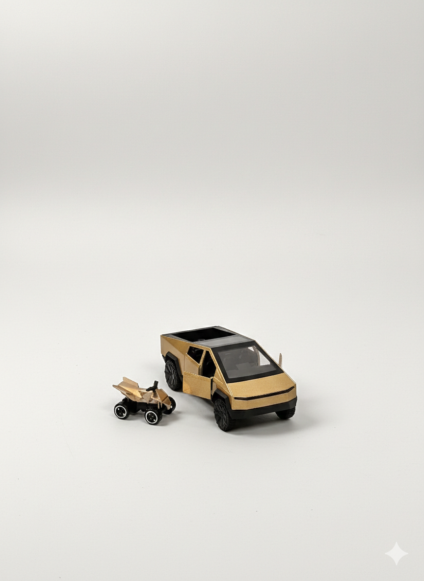 Johnny Kids Metal Scale Model Car Set – Die-Cast Sports Car Collection (3+ Years)