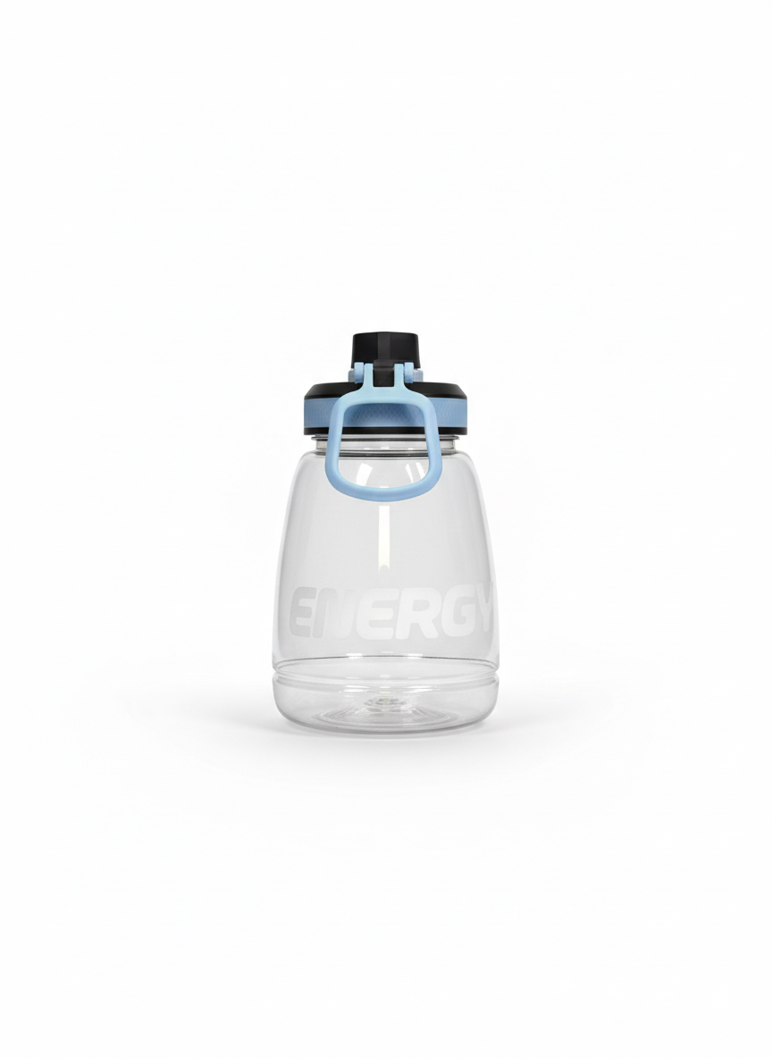 Energy Large Capacity Water Bottle – Leakproof Gym & Travel Bottle