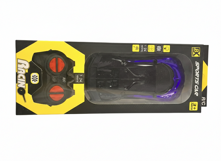 RC Sports Model Car – 1:24 Scale Remote Control Racing Car for Kids