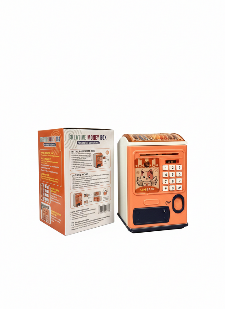 Creative ATM Money Box for Kids – Password Protected Electronic Piggy Bank