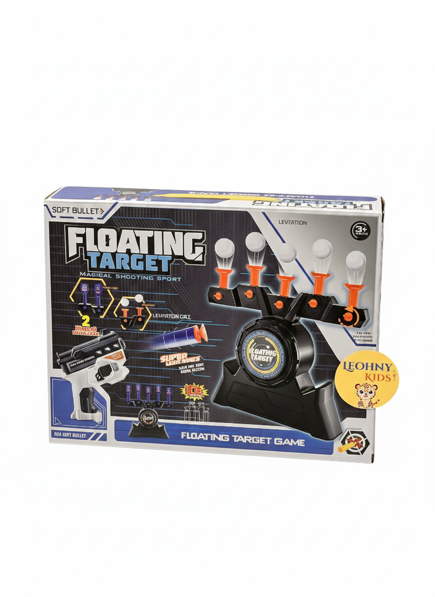 Floating Target Shooting Game for Kids – Soft Bullet Air Shot Toy Set (3+ Years)
