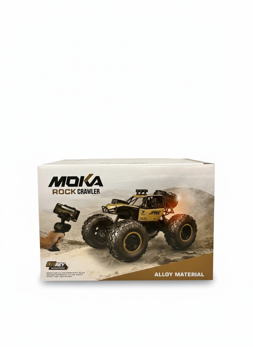 MOKA Rock Crawler RC Car – 4WD Alloy Off-Road Remote Control Monster Truck