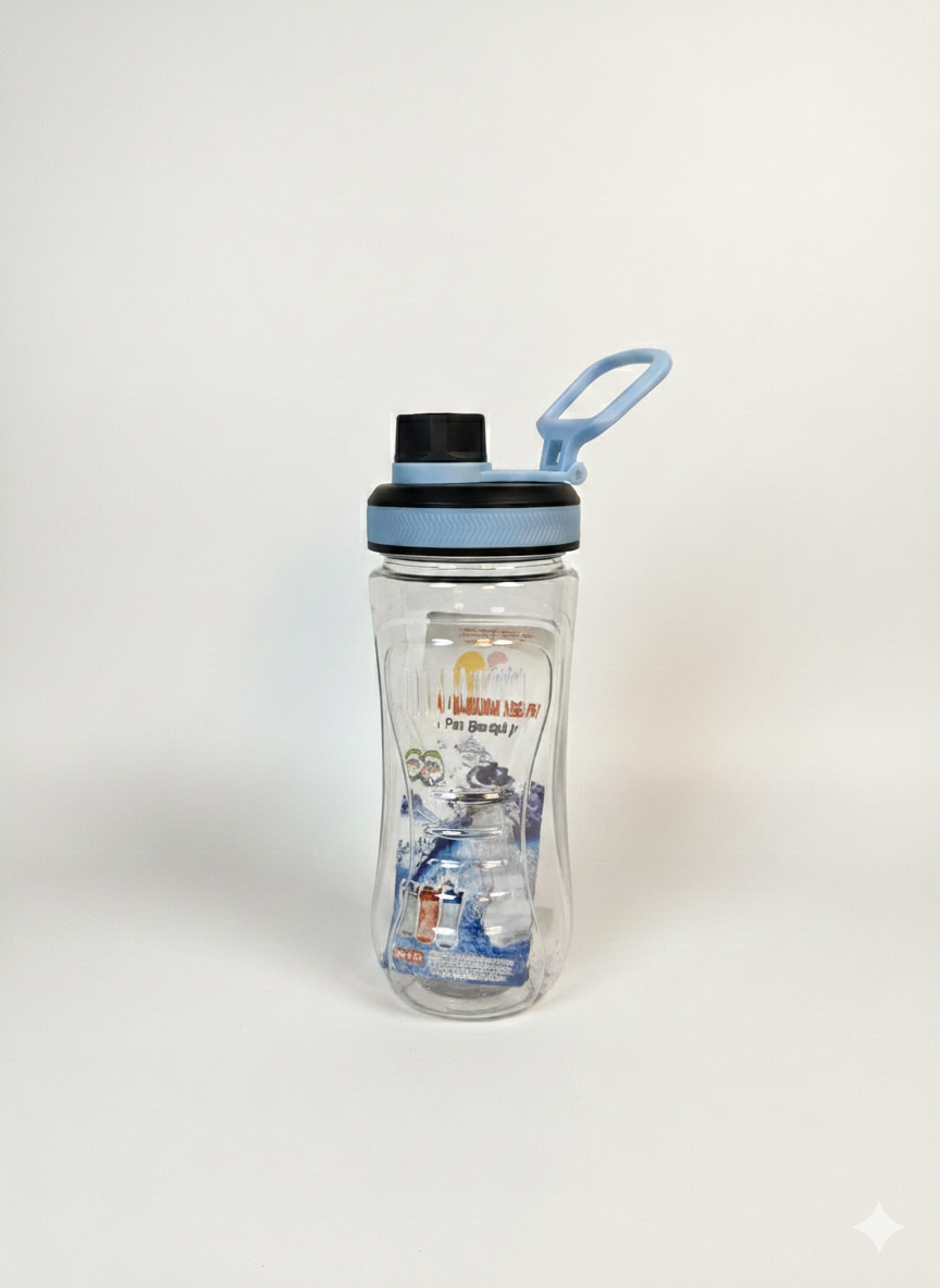 Portable Leakproof Water Bottle with Carry Loop – BPA-Free Sports Bottle