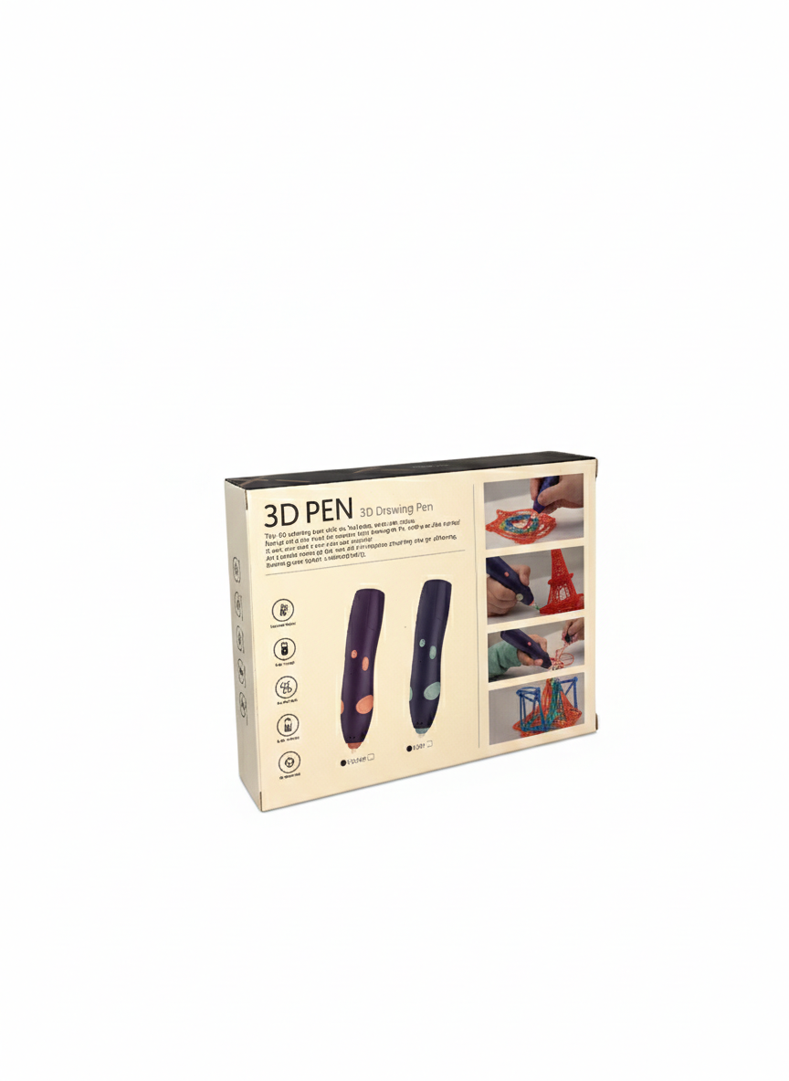 3D Printing Pen for Kids – Creative 3D Drawing Pen with Filament Refills