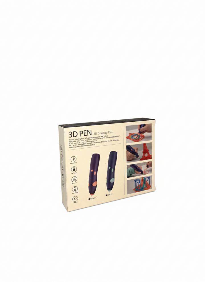 3D Printing Pen for Kids – Creative 3D Drawing Pen with Filament Refills