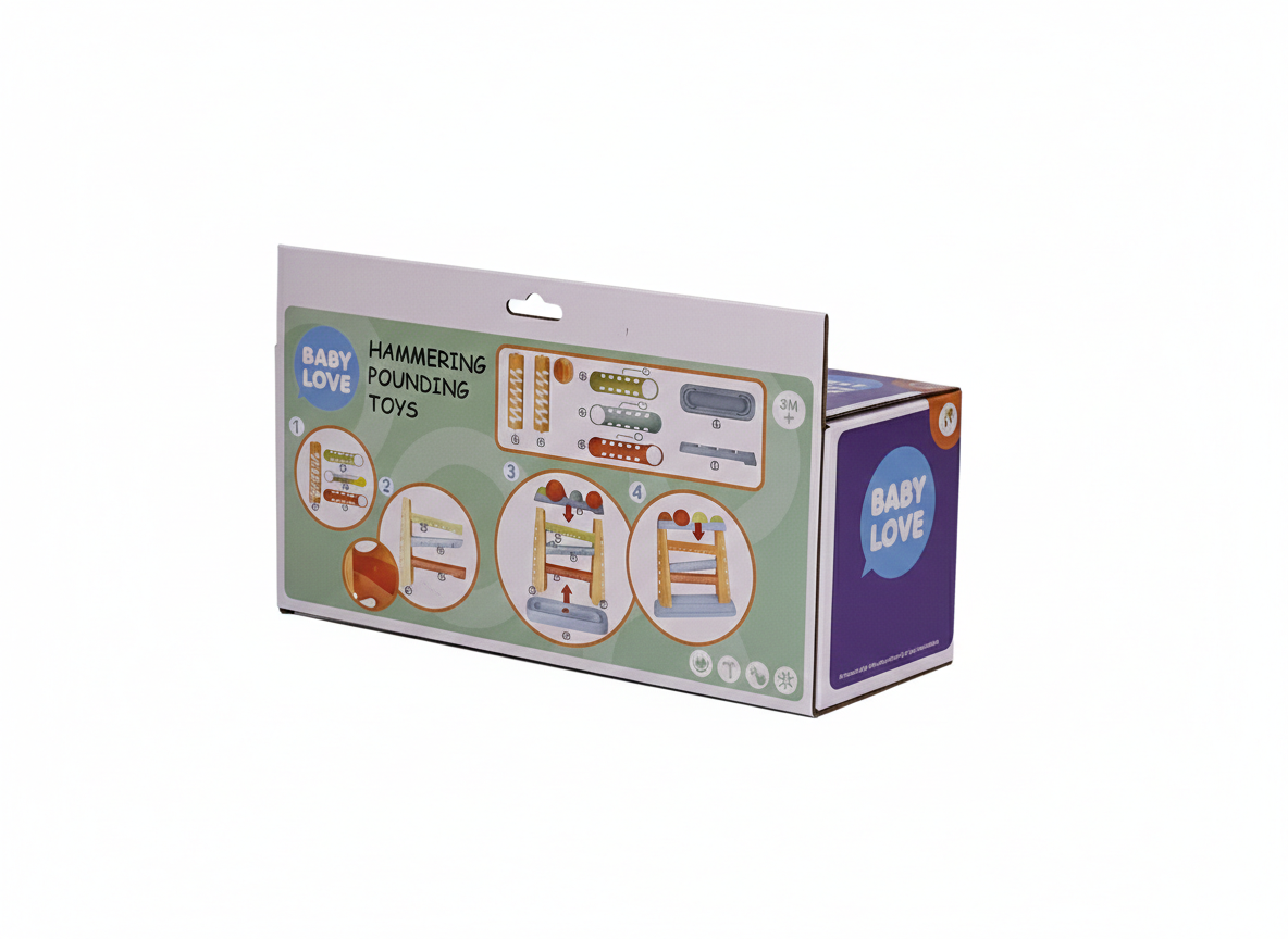 Baby Love Hammering Pounding Toy – Early Learning Activity Set (3M+)