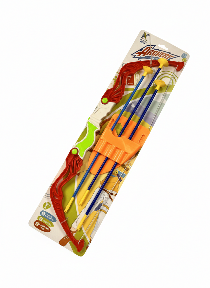 Kids Archery Bow and Arrow Set – Safe Suction Cup Arrows with Target Quiver