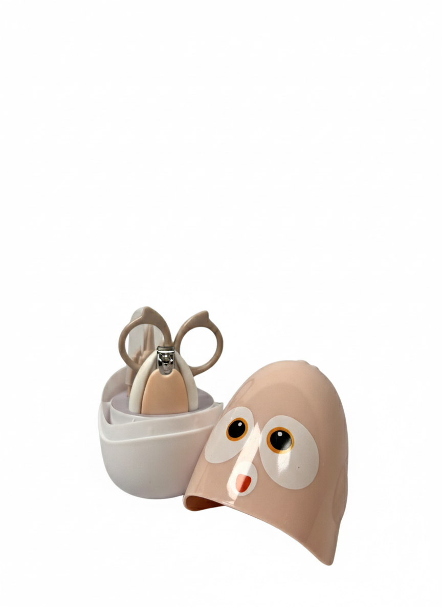 Kiddo Cartoon Nail Care Set – Baby Grooming Kit with Storage Case
