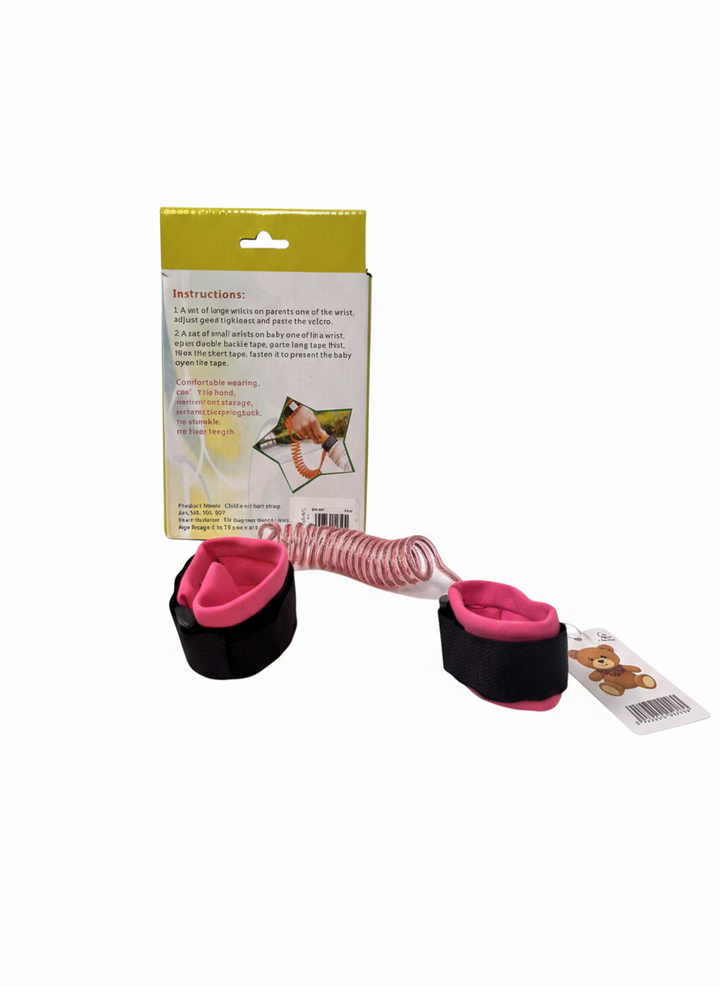 Baby Safety Wrist Link – Anti-Lost Adjustable Toddler Safety Harness Strap