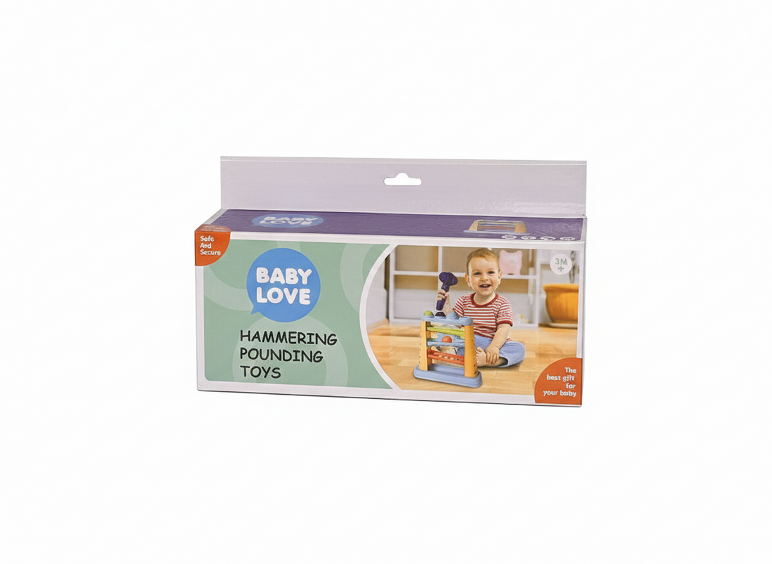 Baby Love Hammering Pounding Toy – Early Learning Activity Set (3M+)