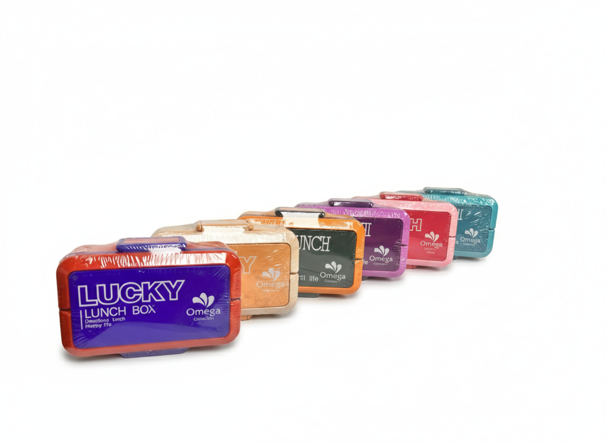 Lucky Lunch Box – Premium Plastic Food Container (Omega)