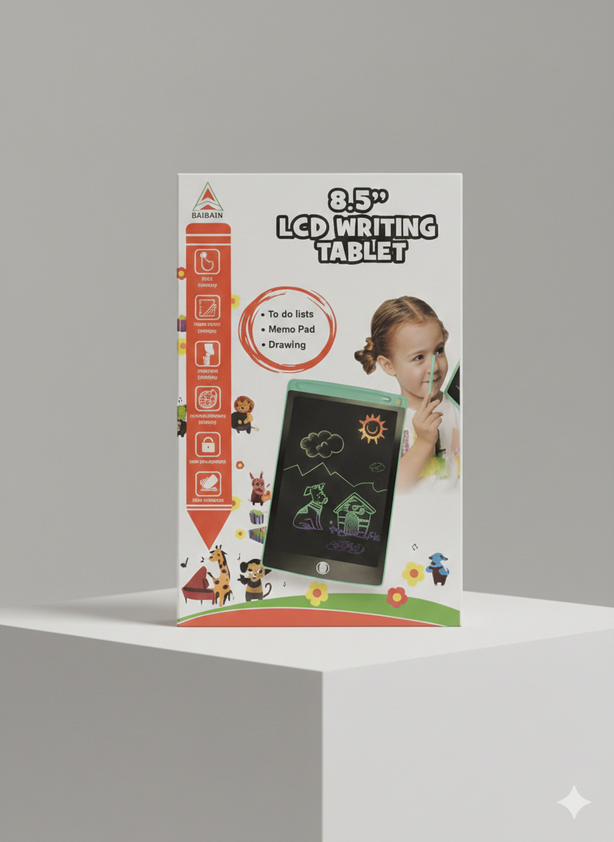 8.5 Inch LCD Writing Tablet for Kids – Digital Drawing & Memo Pad