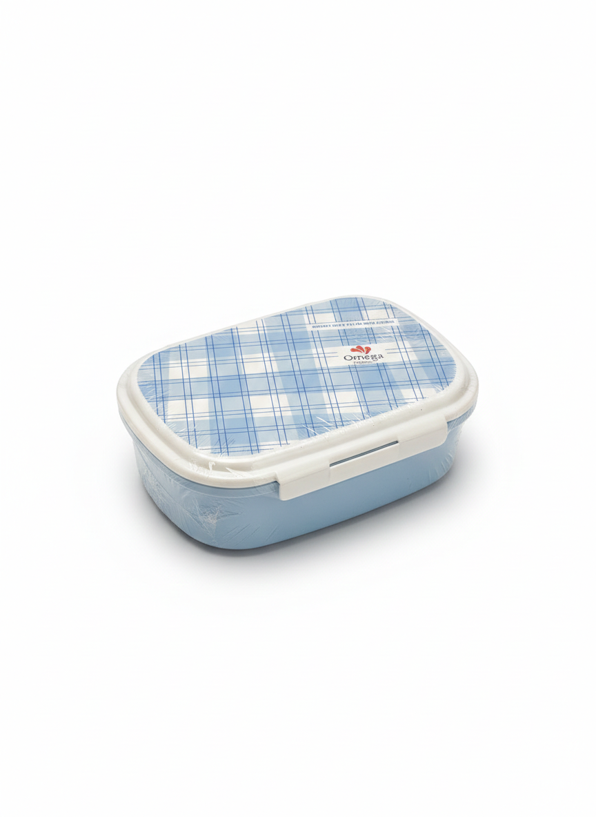 Omega Plastic Food Storage Lunch Box (Multi-Design)