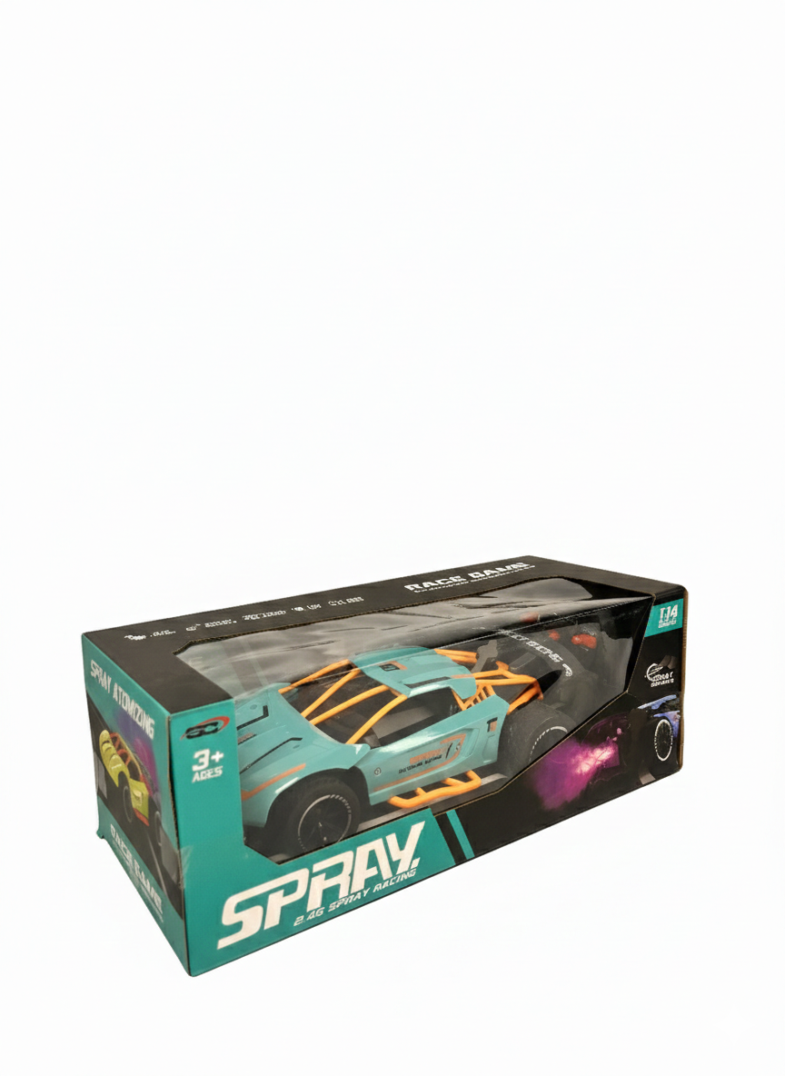 Spray Racing RC Car 1:14 Scale – Remote Control Drift Car with Spray Effect