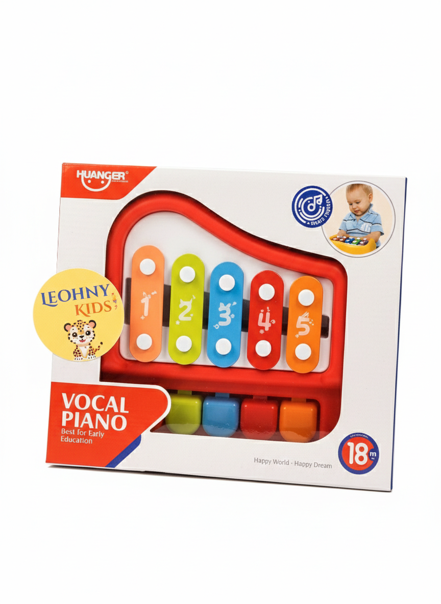 Huanger Vocal Piano Baby Toy – Early Learning Musical Keyboard (18+ Months)
