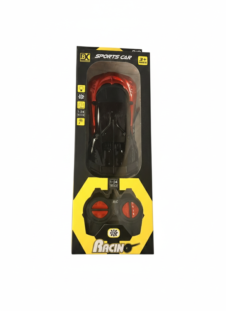 RC Sports Model Car – 1:24 Scale Remote Control Racing Car for Kids