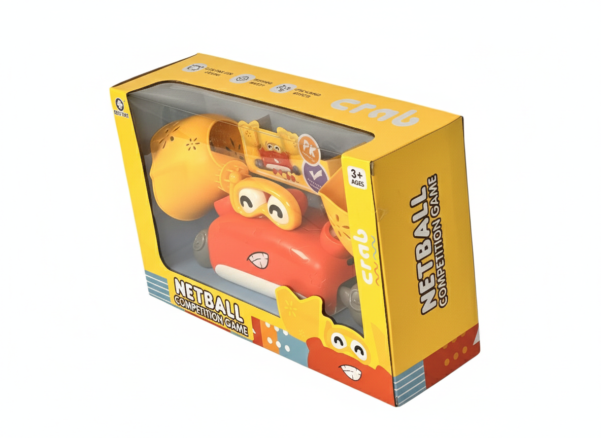 Netball Competition Game Crab Toy – Fun Interactive Catching Game for Kids (3+ Ages)