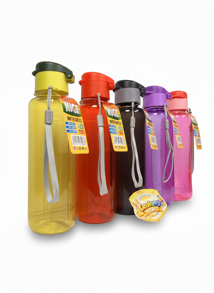 NICE Water Bottle – 500ml Leakproof Flip Cap Bottle with Strap