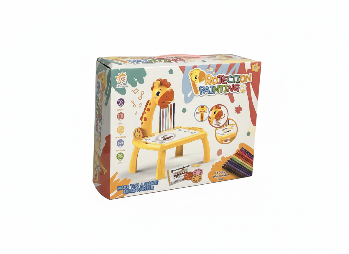 Giraffe Projection Painting Table – Smart Sketcher for Kids