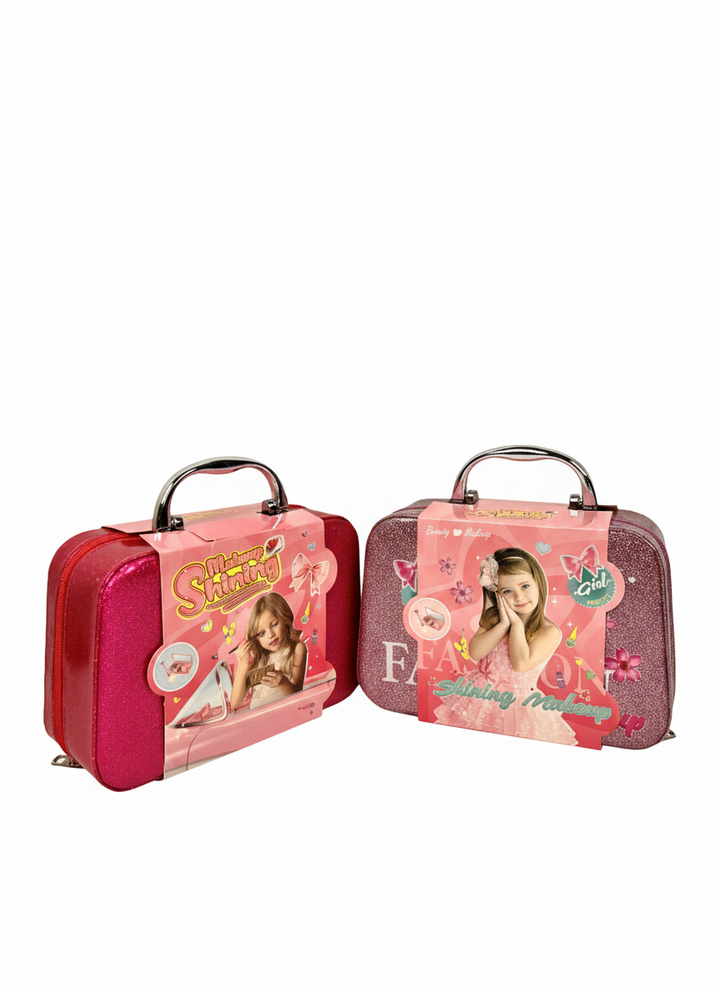 Shining Makeup Kit for Girls – Fashion Beauty Play Set with Carry Case