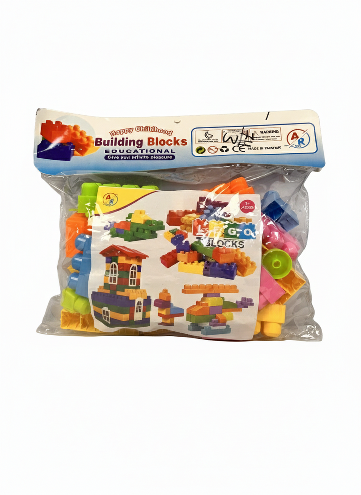 Happy Childhood Educational Building Blocks Set – Kids Creative Construction Toy (3+ Years)