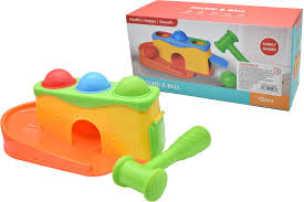 Kids Whack-a-Mole Hammer Toy – Color Matching & Fine Motor Skill Game (3+ Years)