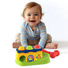 Kids Whack-a-Mole Hammer Toy – Color Matching & Fine Motor Skill Game (3+ Years)