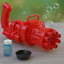 Automatic Bubble Gun Toy with Bubble Solution Bottle – Kids Bubble Blaster (3+ Years)