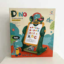 Dino Drawing Board for Kids – Educational Alphabet & Number Learning Toy (3+ Years)