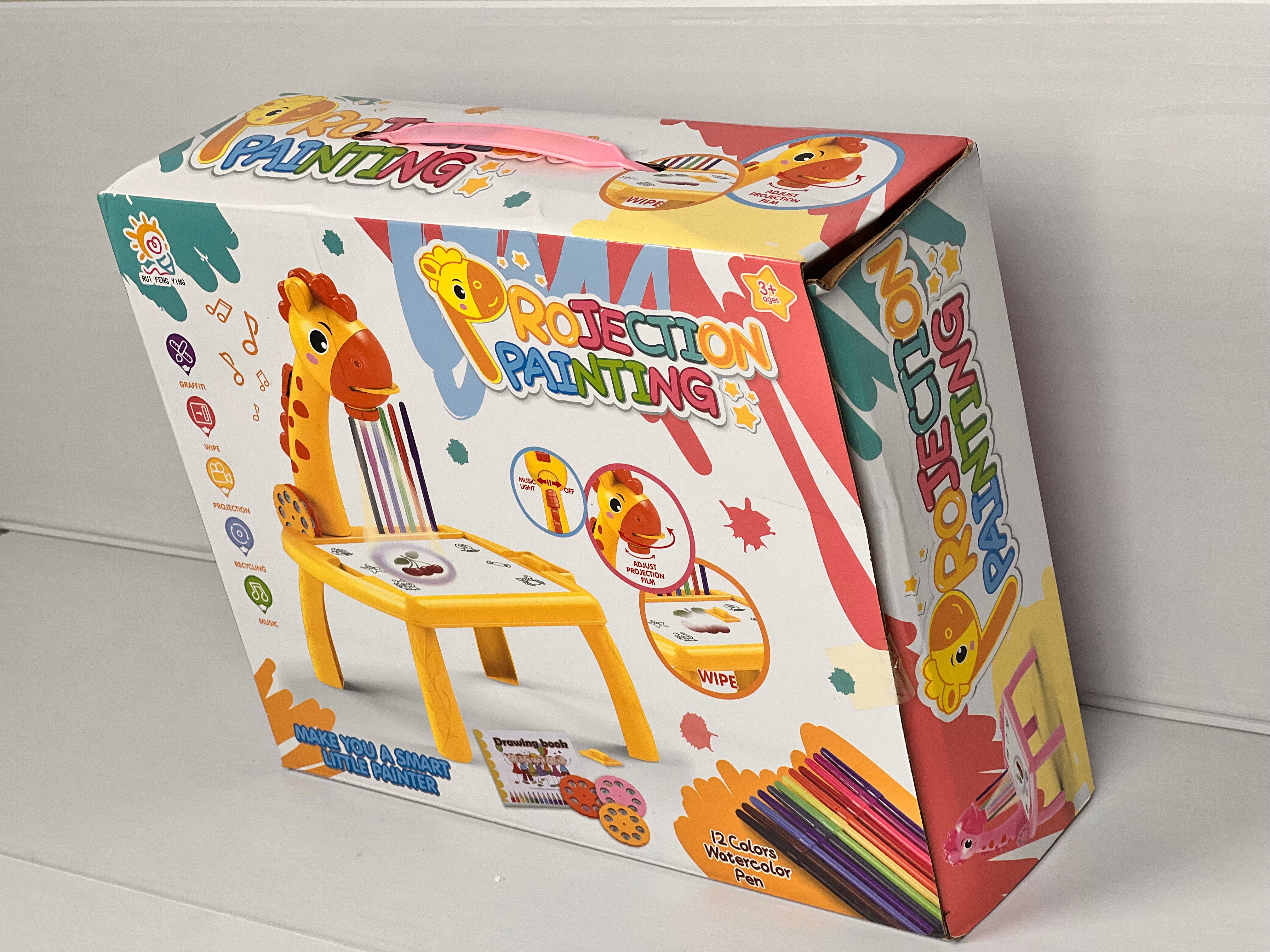 Giraffe Projection Painting Table – Smart Sketcher for Kids