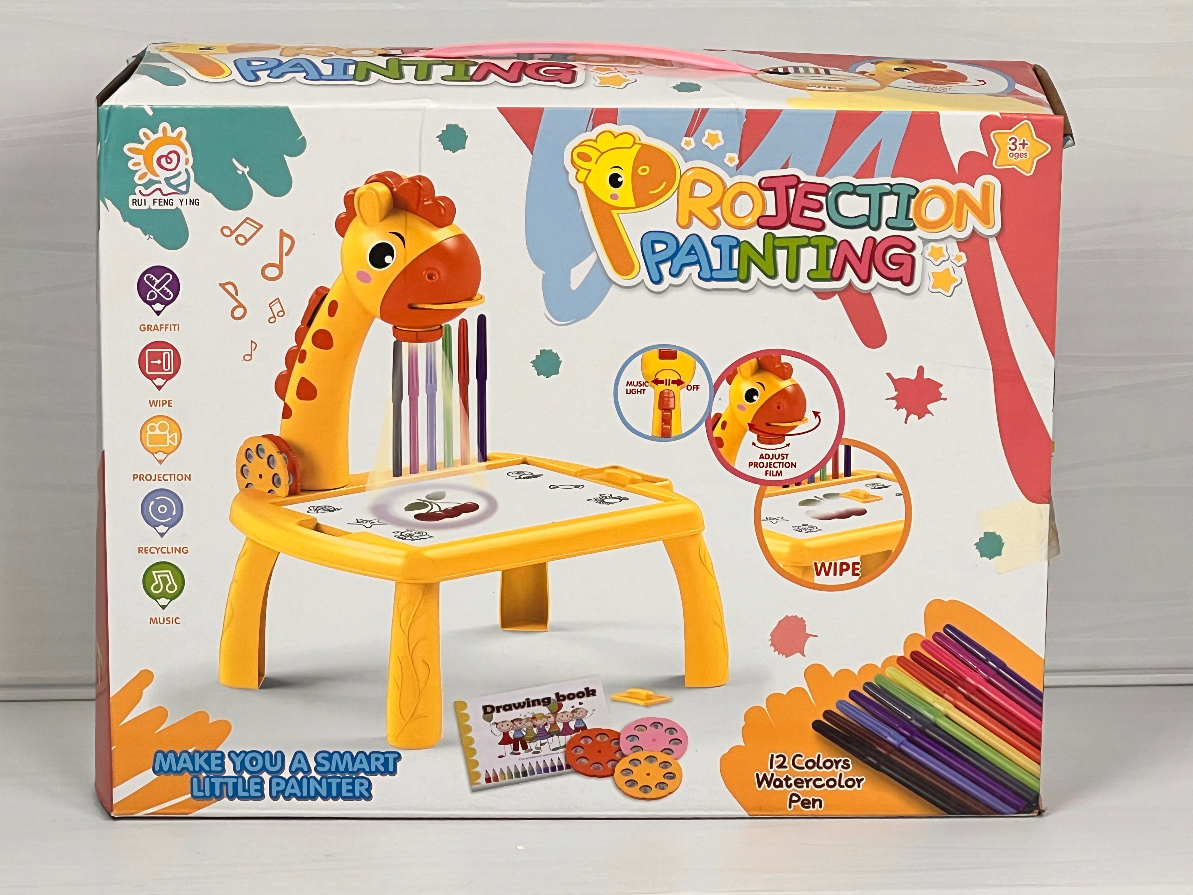 Giraffe Projection Painting Table – Smart Sketcher for Kids