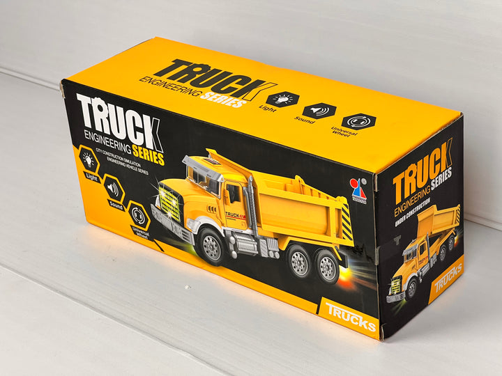 City Construction Simulation Dump Truck – Engineering Series Vehicle
