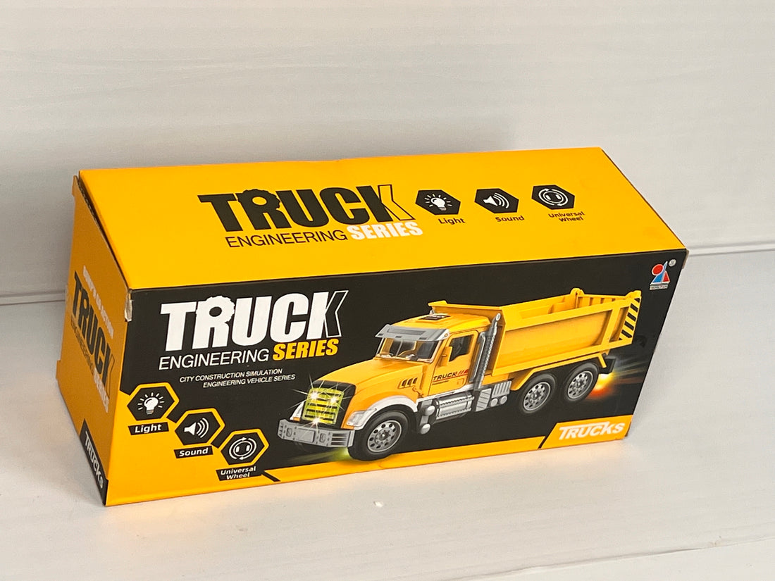 City Construction Simulation Dump Truck – Engineering Series Vehicle