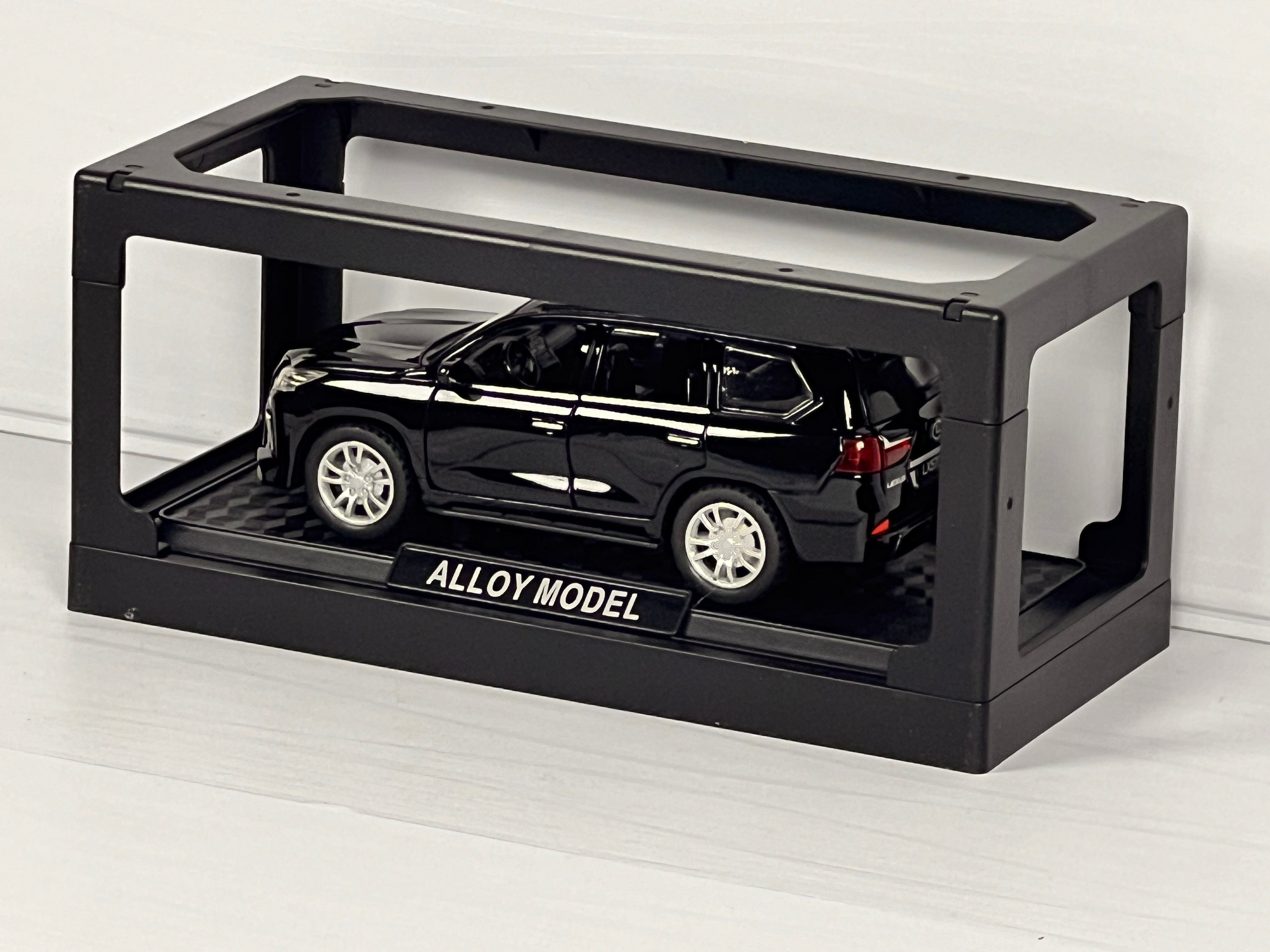 Lexus LX570 Alloy Diecast Model Car (Black Edition)