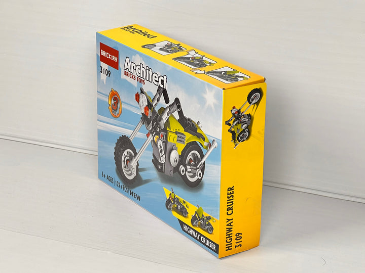 Architect Bricks Toys 3-in-1 Highway Cruiser – 129+ Pcs Building Block Set
