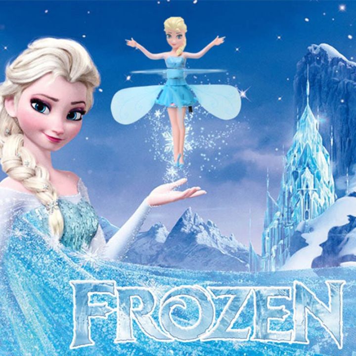 Frozen Flying Fairy Elsa Doll – Magical Infrared Induction Aircraft