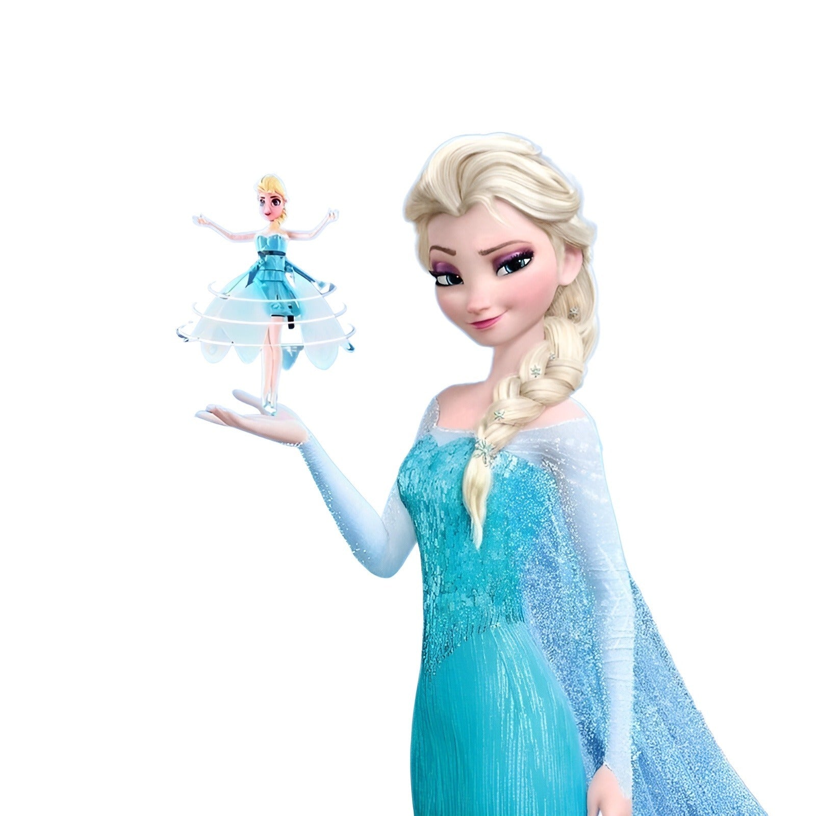 Frozen Flying Fairy Elsa Doll – Magical Infrared Induction Aircraft