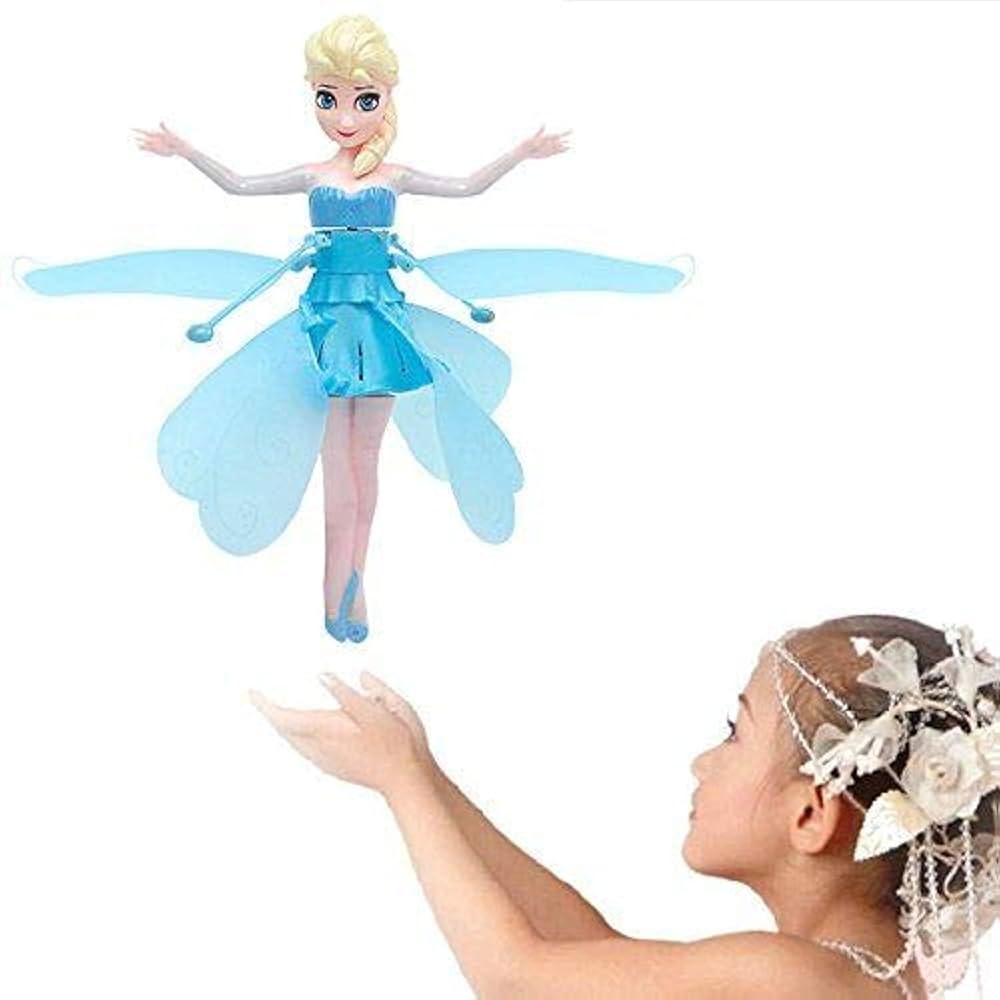 Frozen Flying Fairy Elsa Doll – Magical Infrared Induction Aircraft