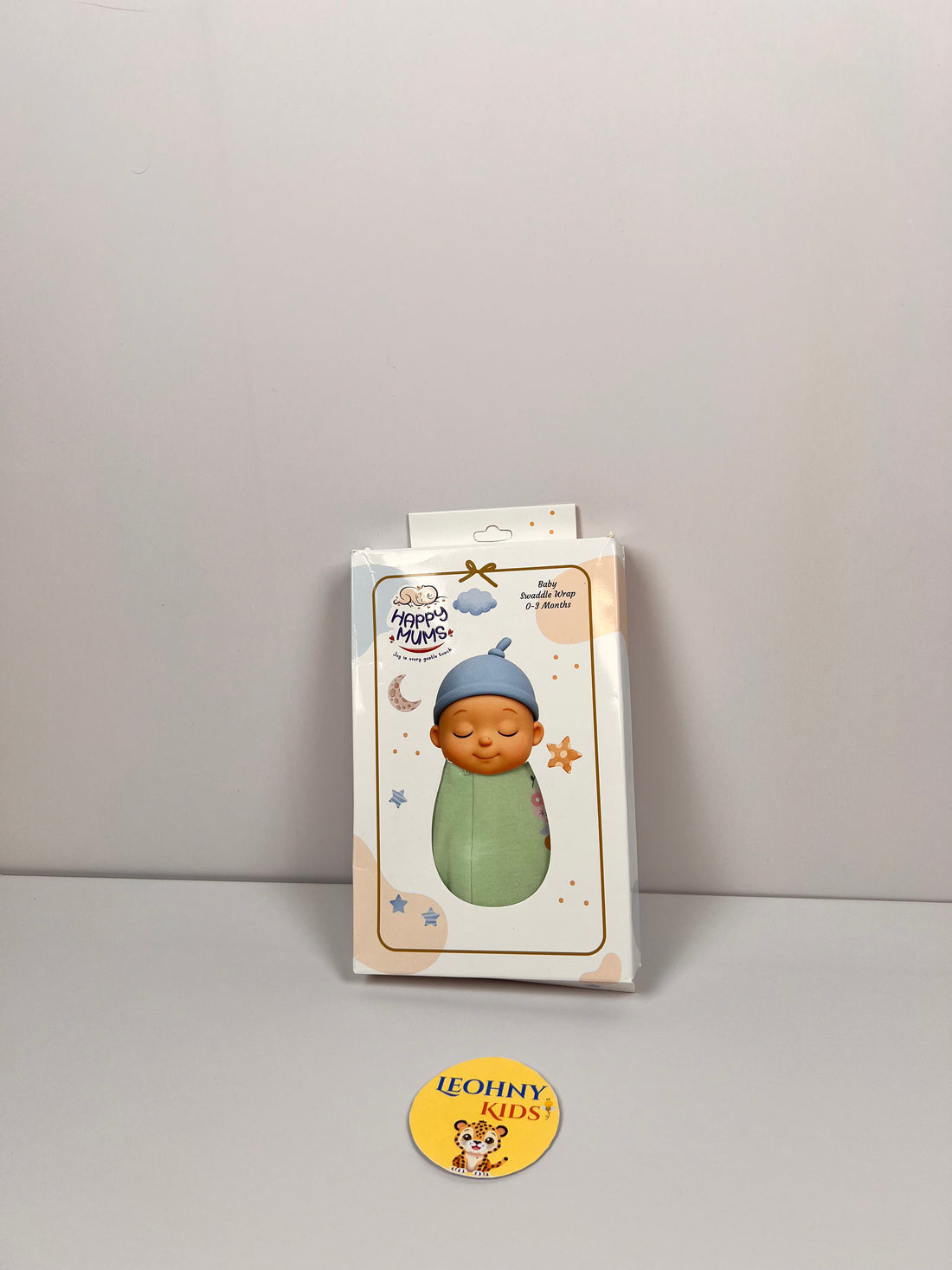 Newborn Swaddle Wrap – Soft Breathable Baby Swaddle (0–3 Months)