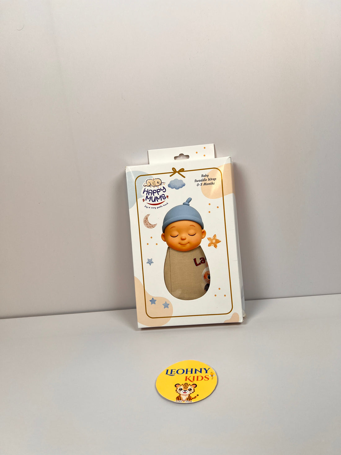 Newborn Swaddle Wrap – Soft Breathable Baby Swaddle (0–3 Months)