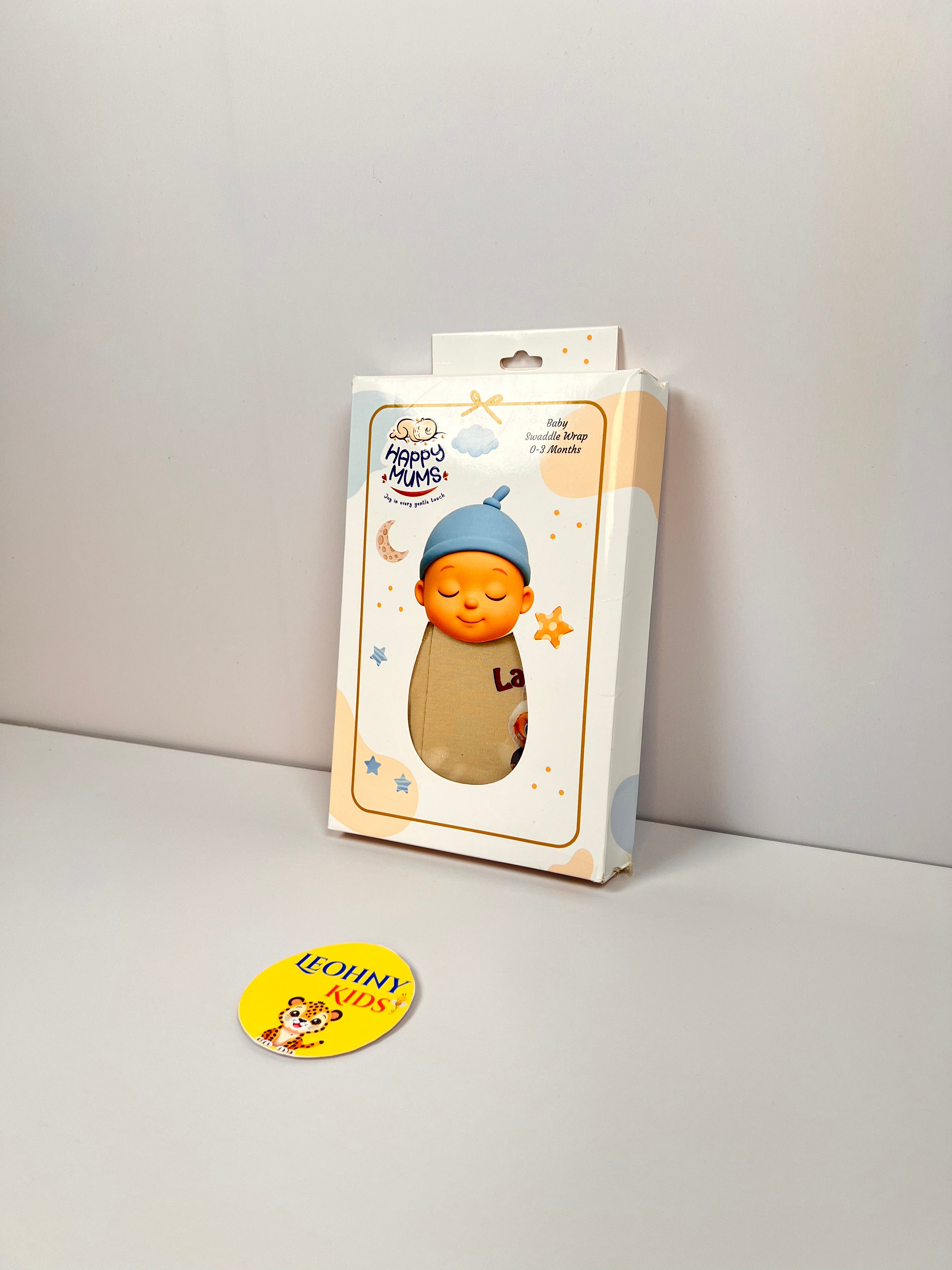 Newborn Swaddle Wrap – Soft Breathable Baby Swaddle (0–3 Months)