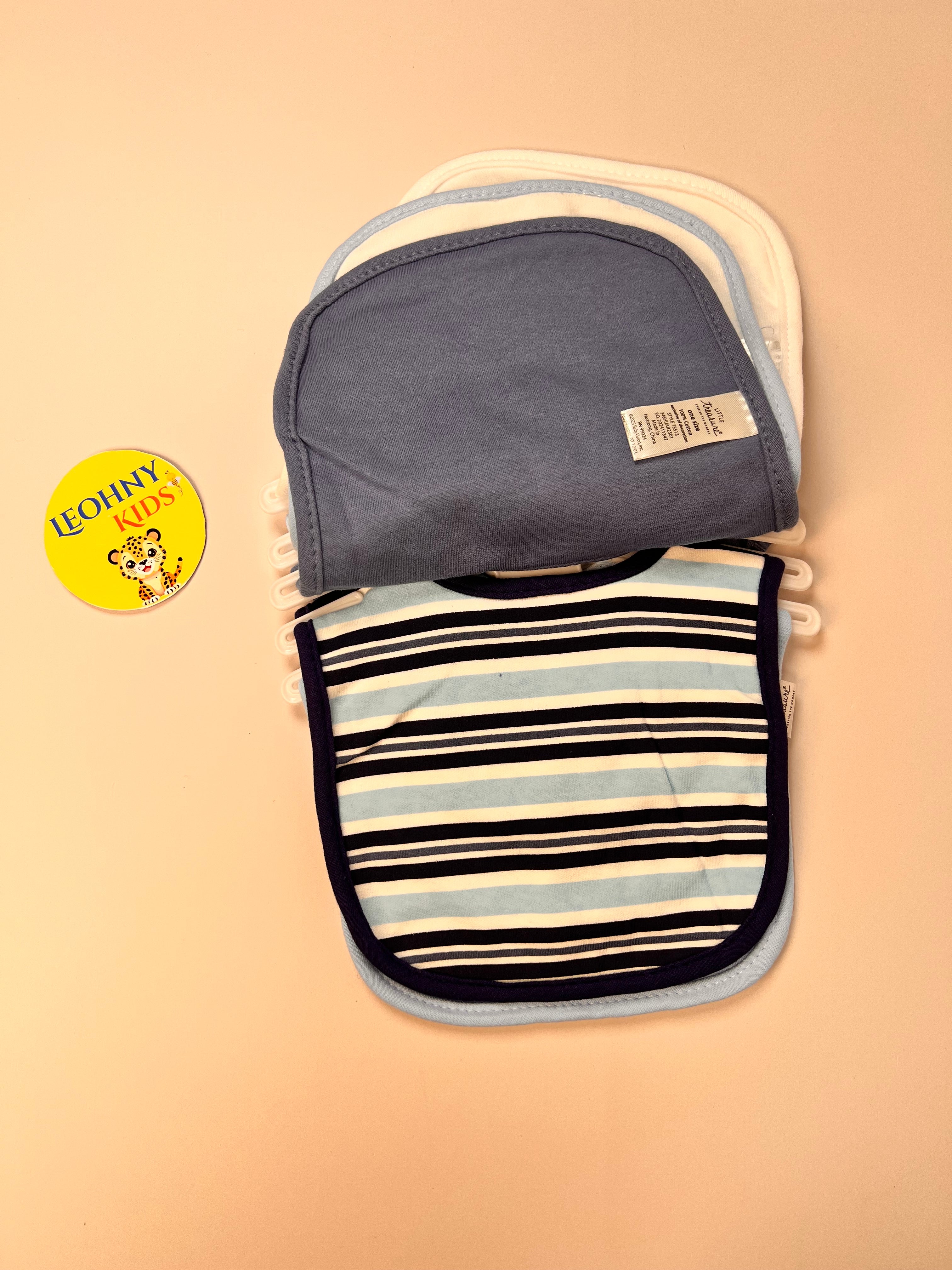 Baby 5-Piece "Little Treasure" Formal Tuxedo & Gentleman Bib Set