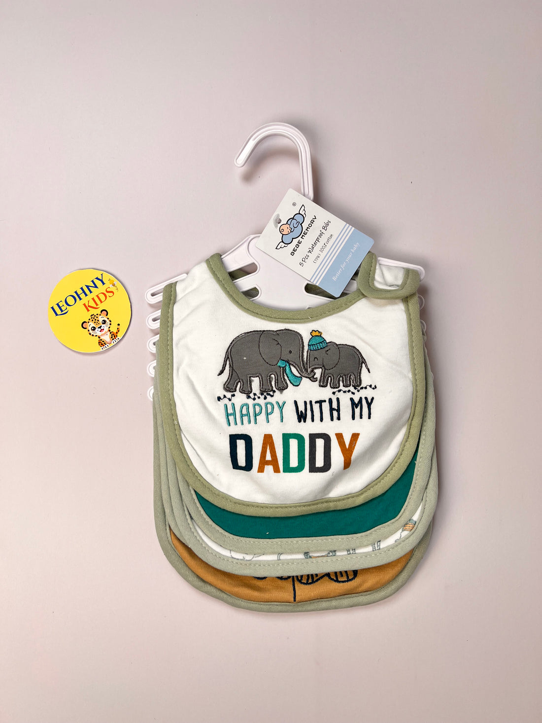 Baby 5-Piece Premium Waterproof Bib Collection