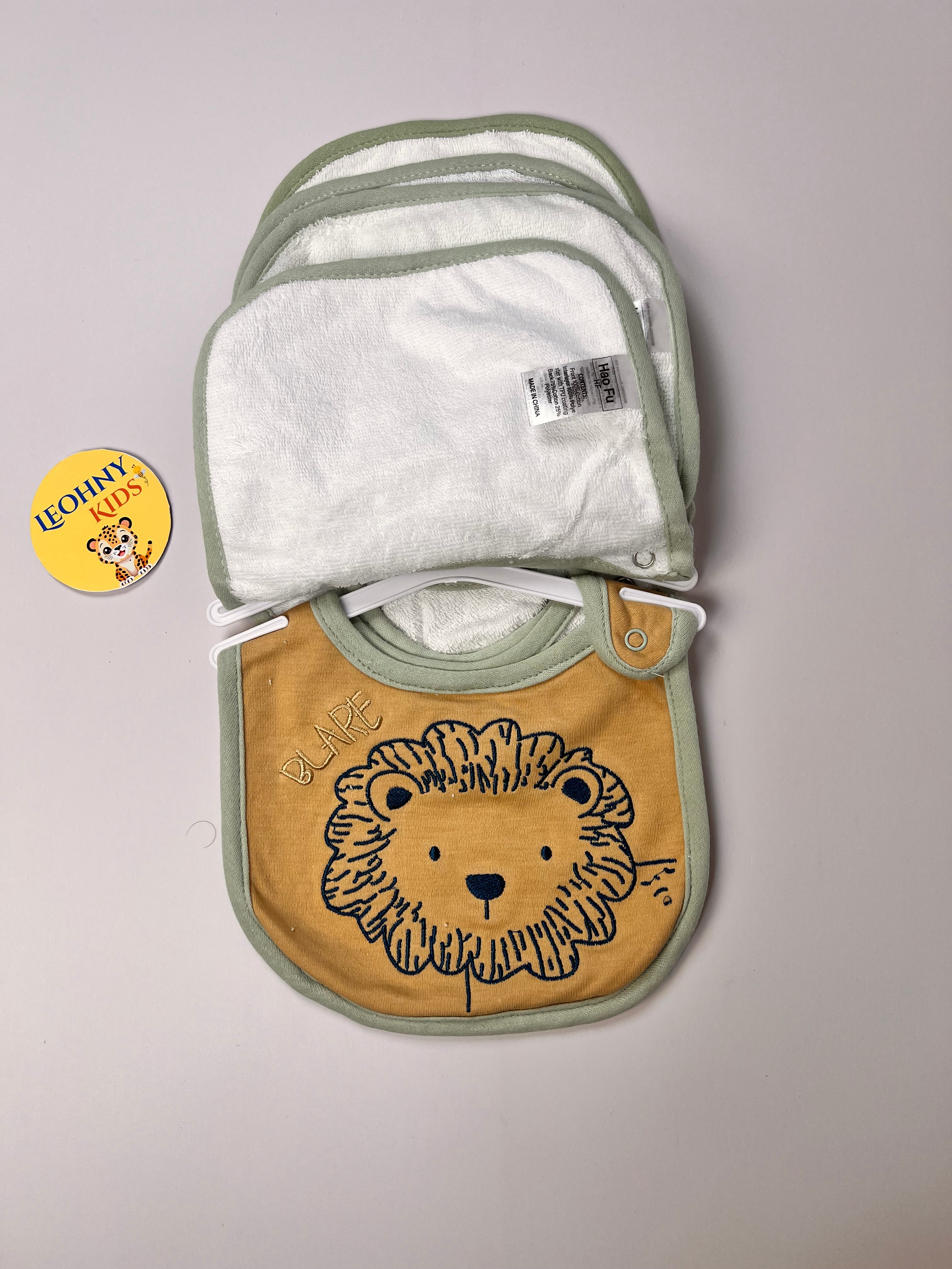 Baby 5-Piece Premium Waterproof Bib Collection