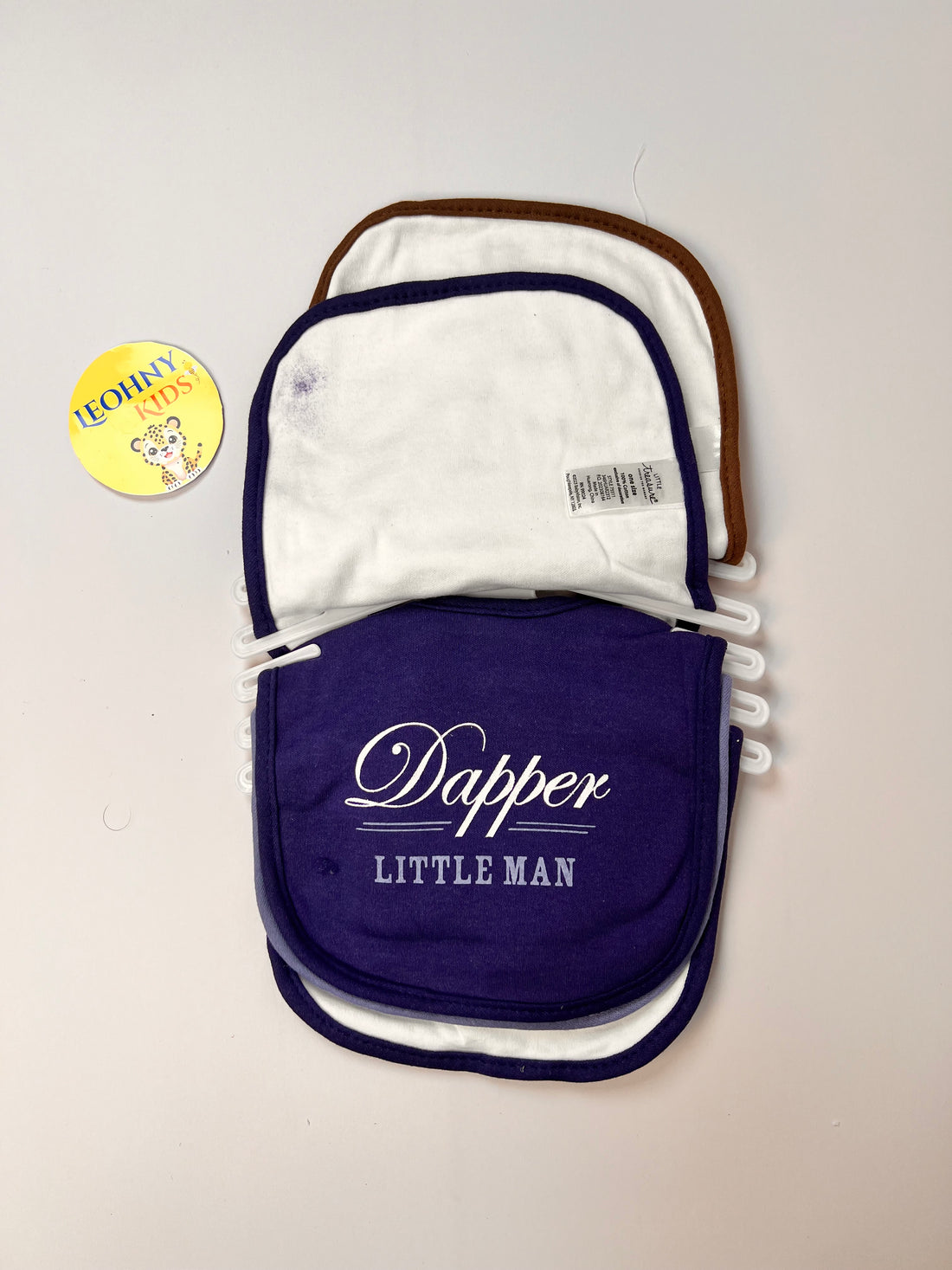 Baby 5-Piece "Little Treasure" Formal Tuxedo & Gentleman Bib Set