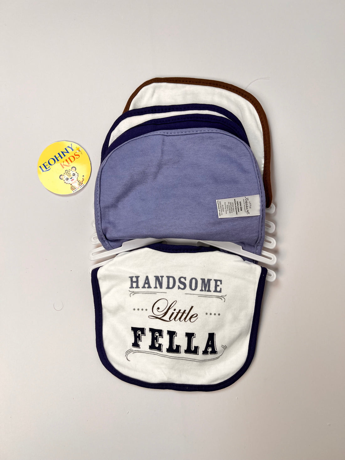 Baby 5-Piece "Little Treasure" Formal Tuxedo & Gentleman Bib Set