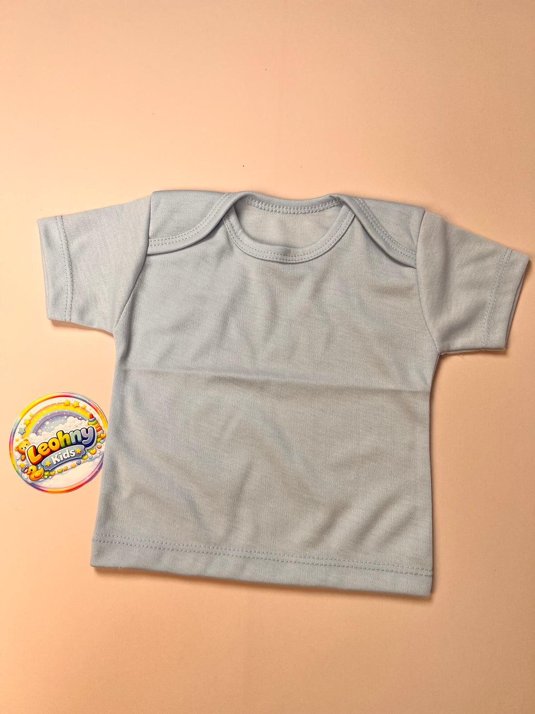 Baby Unisex Essential Soft-Cotton Crew Neck Tee (Short Sleeves)